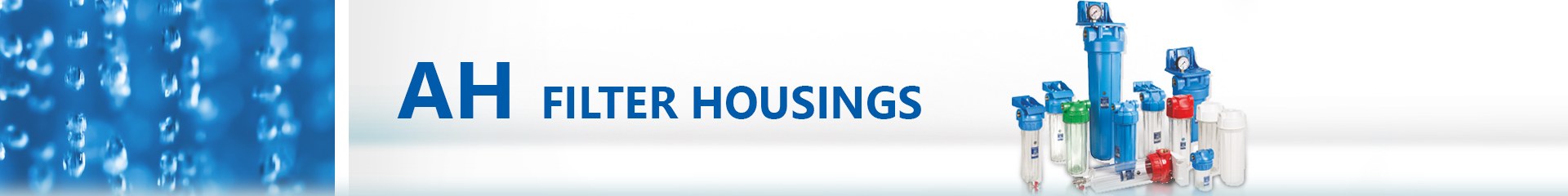 In-line Filter Housings for Hot Water